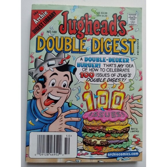 Archie Digest Magazine #100 – Jughead Double Digest Collection (2015) - Picture 1 of 2